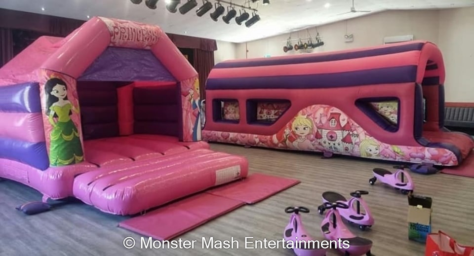 Bouncy Castle Slide Funrun (Princess) - Bouncy Castle Hire in Doncaster ...