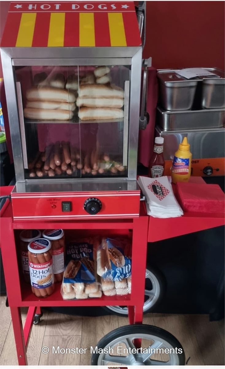 Hot Dog Machine Hire Fun Food Hire Monster Mash