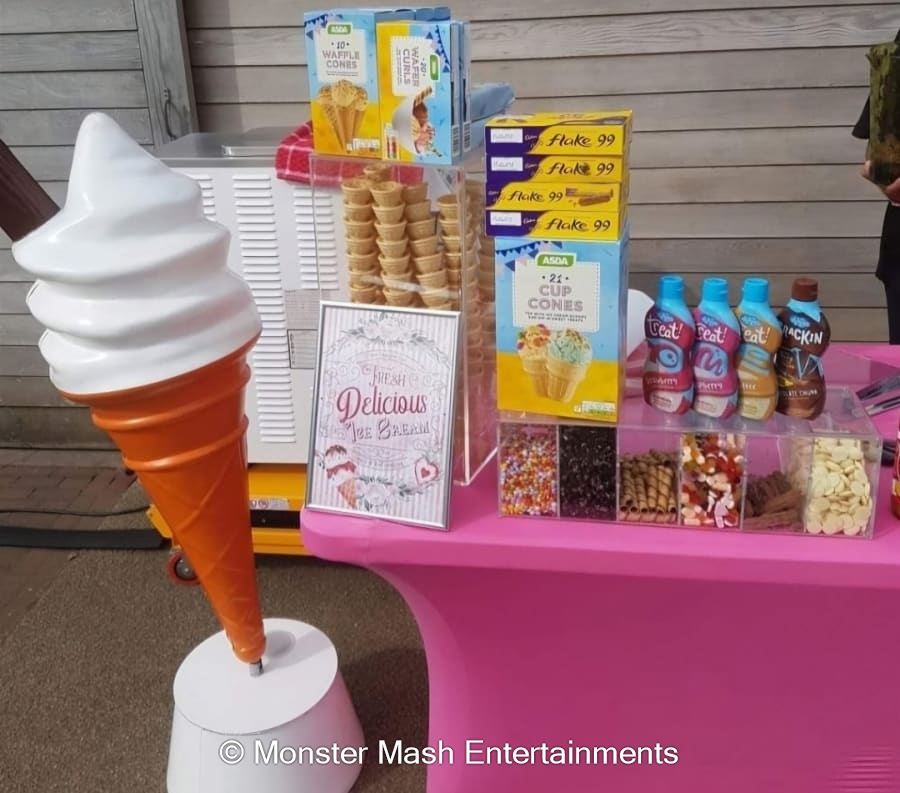 Ice cream parlour - Bouncy Castle Hire in Doncaster, Rotherham & South ...