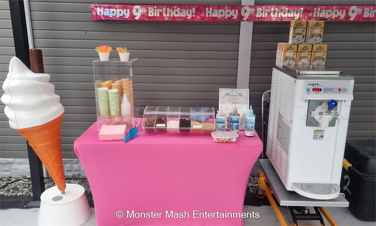 Ice cream parlour - Bouncy Castle Hire in Doncaster, Rotherham & South ...