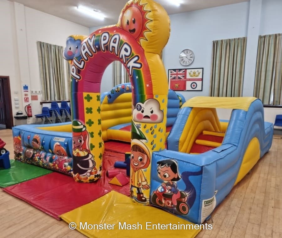 Inflatable Playpark unisex - Bouncy Castle Hire in Doncaster, Rotherham ...